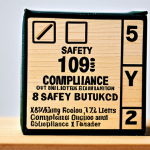 Toy Safety Label Focus**

A close-up shot of a toy package, highlighting the CE marking and age recommendation label. Emphasize the importance of reading the small print for safety. The toy depicted is a classic wooden building block set. Bright, clean studio lighting. Safe for work, appropriate content, fully clothed (irrelevant but included for compliance), professional product photography, perfect anatomy (irrelevant but included for compliance), natural proportions (irrelevant but included for compliance).

**
